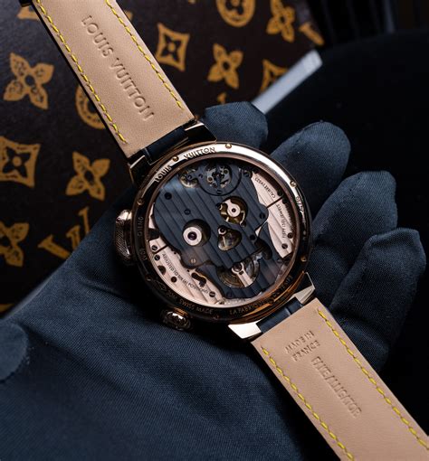 louis vuitton tambour carpe diem.|tambour carpe diem watch.